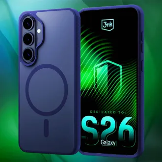 3mk Zaščitni ovitek Smoke MagCase Blue za Samsung Galaxy S26