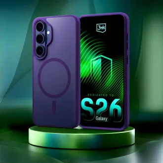 3mk Zaščitni ovitek Smoke MagCase Purple za Samsung Galaxy S26
