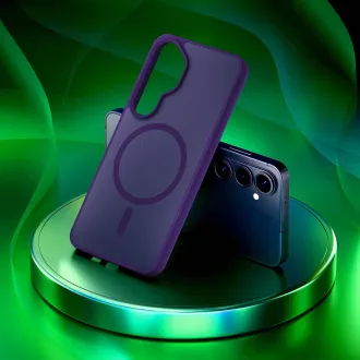 3mk Zaščitni ovitek Smoke MagCase Purple za Samsung Galaxy S26