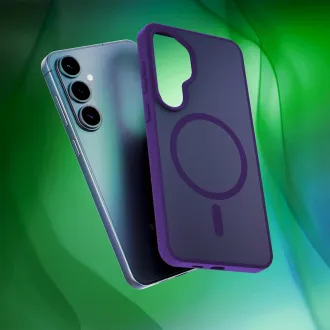 3mk Zaščitni ovitek Smoke MagCase Purple za Samsung Galaxy S26