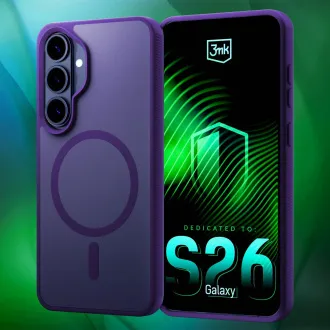 3mk Zaščitni ovitek Smoke MagCase Purple za Samsung Galaxy S26