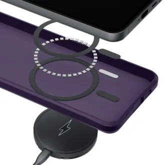 3mk Zaščitni ovitek Smoke MagCase Purple za Samsung Galaxy S26