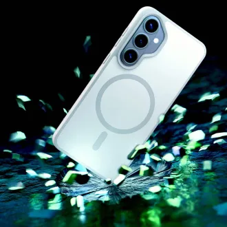 3mk Zaščitni ovitek Smoke MagCase White za Samsung Galaxy S26