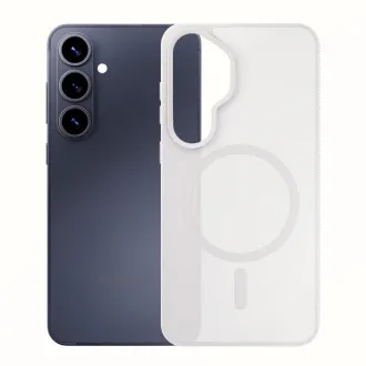 3mk Zaščitni ovitek Smoke MagCase White za Samsung Galaxy S26