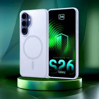 3mk Zaščitni ovitek Smoke MagCase White za Samsung Galaxy S26