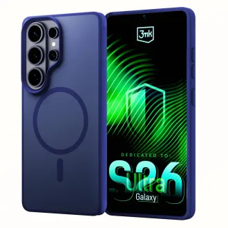 3mk Zaščitni ovitek Smoke MagCase Blue za Samsung Galaxy S26 Ultra 3mk Zaščitni ovitek Smoke MagCase Blue za Samsung Galaxy S26 Ultra