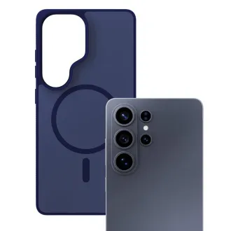 3mk Zaščitni ovitek Smoke MagCase Blue za Samsung Galaxy S26 Ultra 3mk Zaščitni ovitek Smoke MagCase Blue za Samsung Galaxy S26 Ultra