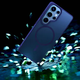 3mk Zaščitni ovitek Smoke MagCase Blue za Samsung Galaxy S26 Ultra 3mk Zaščitni ovitek Smoke MagCase Blue za Samsung Galaxy S26 Ultra