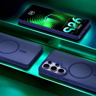 3mk Zaščitni ovitek Smoke MagCase Blue za Samsung Galaxy S26 Ultra 3mk Zaščitni ovitek Smoke MagCase Blue za Samsung Galaxy S26 Ultra