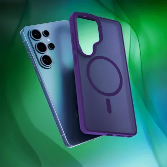 3mk Zaščitni ovitek Smoke MagCase Purple za Samsung Galaxy S26 Ultra
