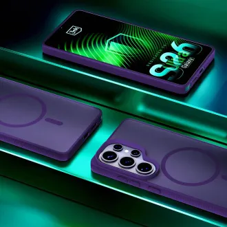 3mk Zaščitni ovitek Smoke MagCase Purple za Samsung Galaxy S26 Ultra