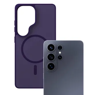 3mk Zaščitni ovitek Smoke MagCase Purple za Samsung Galaxy S26 Ultra
