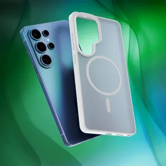 3mk Zaščitni ovitek Smoke MagCase White za Samsung Galaxy S26 Ultra 3mk Zaščitni ovitek Smoke MagCase White za Samsung Galaxy S26 Ultra