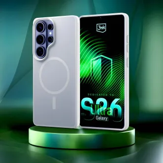 3mk Zaščitni ovitek Smoke MagCase White za Samsung Galaxy S26 Ultra 3mk Zaščitni ovitek Smoke MagCase White za Samsung Galaxy S26 Ultra