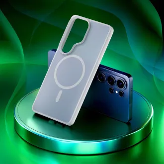 3mk Zaščitni ovitek Smoke MagCase White za Samsung Galaxy S26 Ultra 3mk Zaščitni ovitek Smoke MagCase White za Samsung Galaxy S26 Ultra