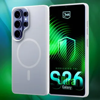 3mk Zaščitni ovitek Smoke MagCase White za Samsung Galaxy S26 Ultra 3mk Zaščitni ovitek Smoke MagCase White za Samsung Galaxy S26 Ultra