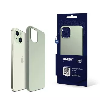 3mk Zaščitni ovitek HARDY Silikonski magnetni ovitek za Apple iPhone 15, zelen