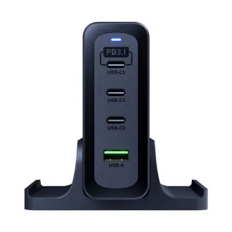 3mk polnilna postaja - hiperpolnilna postaja, 240 W, GaN, 3x USB-C 1x USB-A 3mk polnilna postaja - hiperpolnilna postaja, 240 W, GaN, 3x USB-C 1x USB-A