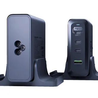 3mk polnilna postaja - hiperpolnilna postaja, 240 W, GaN, 3x USB-C 1x USB-A 3mk polnilna postaja - hiperpolnilna postaja, 240 W, GaN, 3x USB-C 1x USB-A