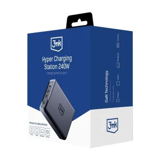 3mk polnilna postaja - hiperpolnilna postaja, 240 W, GaN, 3x USB-C 1x USB-A 3mk polnilna postaja - hiperpolnilna postaja, 240 W, GaN, 3x USB-C 1x USB-A