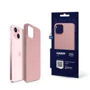 3mk Zaščitni ovitek HARDY Silikonski magnetni ovitek za Apple iPhone 15, roza