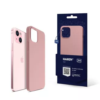 3mk Zaščitni ovitek HARDY Silikonski magnetni ovitek za Apple iPhone 15, roza