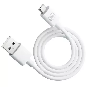 3mk podatkovni kabel - Hyper Cable A do Micro 1,2m 5V 2, 4A, bela