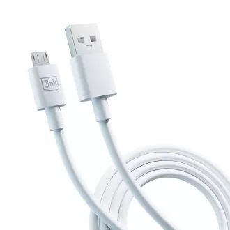 3mk podatkovni kabel - Hyper Cable A do Micro 1,2m 5V 2, 4A, bela