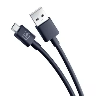 3mk podatkovni kabel - Hyper Cable A do Micro 1,2m 5V 2, 4A, črn