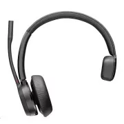 Poly Voyager 4310 MS Teams brezžične slušalke, adapter BT700 USB-C, mono, stojalo za polnjenje