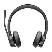 Poly Voyager 4320 MS Teams brezžične slušalke, adapter BT700 USB-A, stereo, stojalo za polnjenje