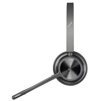 Poly Voyager 4320 MS Teams brezžične slušalke, adapter BT700 USB-A, stereo, stojalo za polnjenje