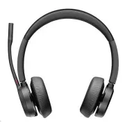 Poly Voyager 4320 MS Teams brezžične slušalke, adapter BT700 USB-C, stereo, stojalo za polnjenje