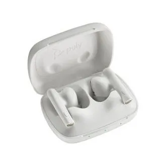 Slušalke bluetooth Poly Voyager Free 60, adapter BT700 USB-C, polnilno ohišje, bela Slušalke bluetooth Poly Voyager Free 60, adapter BT700 USB-C, polnilno ohišje, bela