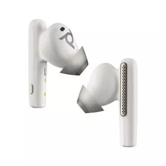 Slušalke bluetooth Poly Voyager Free 60 MS Teams, adapter BT700 USB-C, polnilno ohišje, bela Slušalke bluetooth Poly Voyager Free 60 MS Teams, adapter BT700 USB-C, polnilno ohišje, bela