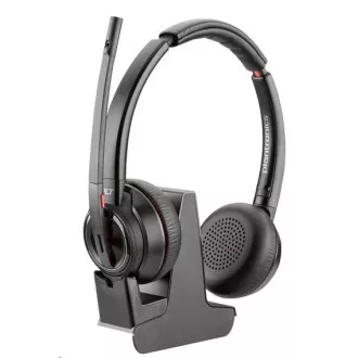 Slušalke Poly Savi 8220 UC-M, DECT, ANC, USB-A, stereo