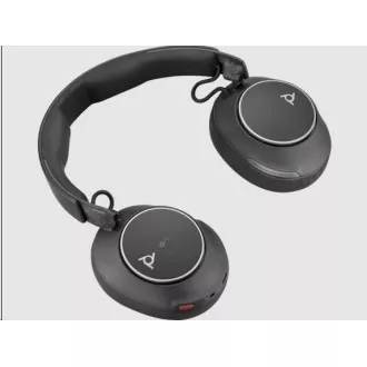 Poly Voyager Surround 80 MS Teams Brezžične slušalke, adapter BT700 USB-C, adapter USB-C/A, stereo
