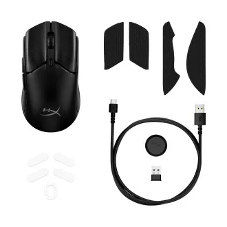 HyperX Pulsefire Haste 2 Mini brezžična črna igralna miška - Miška