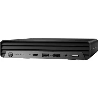 HP PC Pro Mini 400G9 i3-14100T, 1x8GB DDR5, 512GB M.2, Intel HD 2xDP HDMI, WiFi 6 BT, USB miška, 90W, FDOS, 3 leta na mestu
