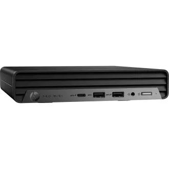 HP PC Pro Mini 400G9 i3-14100T, 1x8GB DDR5, 512GB M.2, Intel HD 2xDP HDMI, WiFi 6 BT, USB miška, 90W, FDOS, 3 leta na mestu