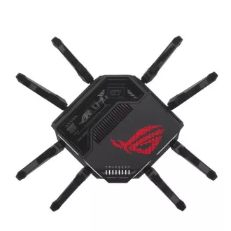 ASUS ROG Rapture GT-BE98 Gaming Router, WiFi 7, dvojni priključki 10G, AURA RGB, AiMesh ASUS ROG Rapture GT-BE98 Gaming Router, WiFi 7, dvojni priključki 10G, AURA RGB, AiMesh