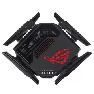 ASUS ROG Rapture GT-BE98 Gaming Router, WiFi 7, dvojni priključki 10G, AURA RGB, AiMesh ASUS ROG Rapture GT-BE98 Gaming Router, WiFi 7, dvojni priključki 10G, AURA RGB, AiMesh