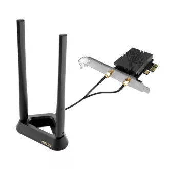 ASUSov adapter Wi-Fi PCIe PCE-BE92BT, kartica Wi-Fi 7, Bluetooth 5.4 ASUSov adapter Wi-Fi PCIe PCE-BE92BT, kartica Wi-Fi 7, Bluetooth 5.4