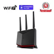 Usmerjevalnik ASUS RT-BE86U, igričarski usmerjevalnik WiFi7, AiMesh, 2xWAN, 3xLAN, 1xUSB 3.2