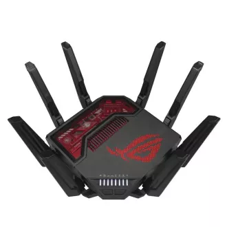 Usmerjevalnik za igre ASUS ROG Rapture GT-BE19000, tristranski usmerjevalnik WiFi7, 2x WAN, 4x LAN, AiMesh