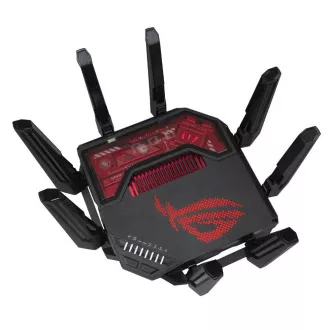 Usmerjevalnik za igre ASUS ROG Rapture GT-BE19000, tristranski usmerjevalnik WiFi7, 2x WAN, 4x LAN, AiMesh