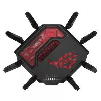 Usmerjevalnik za igre ASUS ROG Rapture GT-BE19000, tristranski usmerjevalnik WiFi7, 2x WAN, 4x LAN, AiMesh