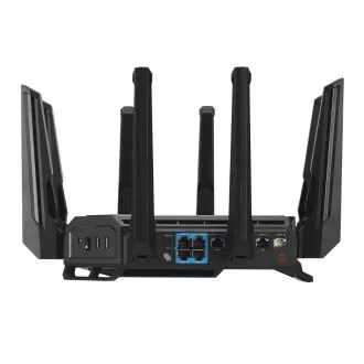 Usmerjevalnik za igre ASUS ROG Rapture GT-BE19000, tristranski usmerjevalnik WiFi7, 2x WAN, 4x LAN, AiMesh