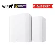 ASUS ZenWifi BT10 2-pack, razširljiv usmerjevalnik WiFi7, AiMesh, 2x WAN/LAN, 1x LAN, 1x 3.0