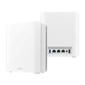 ASUS ZenWifi BT10 3-pack, razširljiv usmerjevalnik WiFi7, AiMesh, 2x WAN/LAN, 1x LAN, 1x 3.0